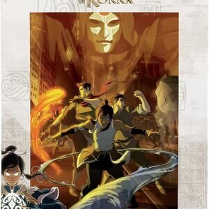 The Legend of Korra 500-Piece Puzzle by Aquarius / 14" x 19" / Sealed